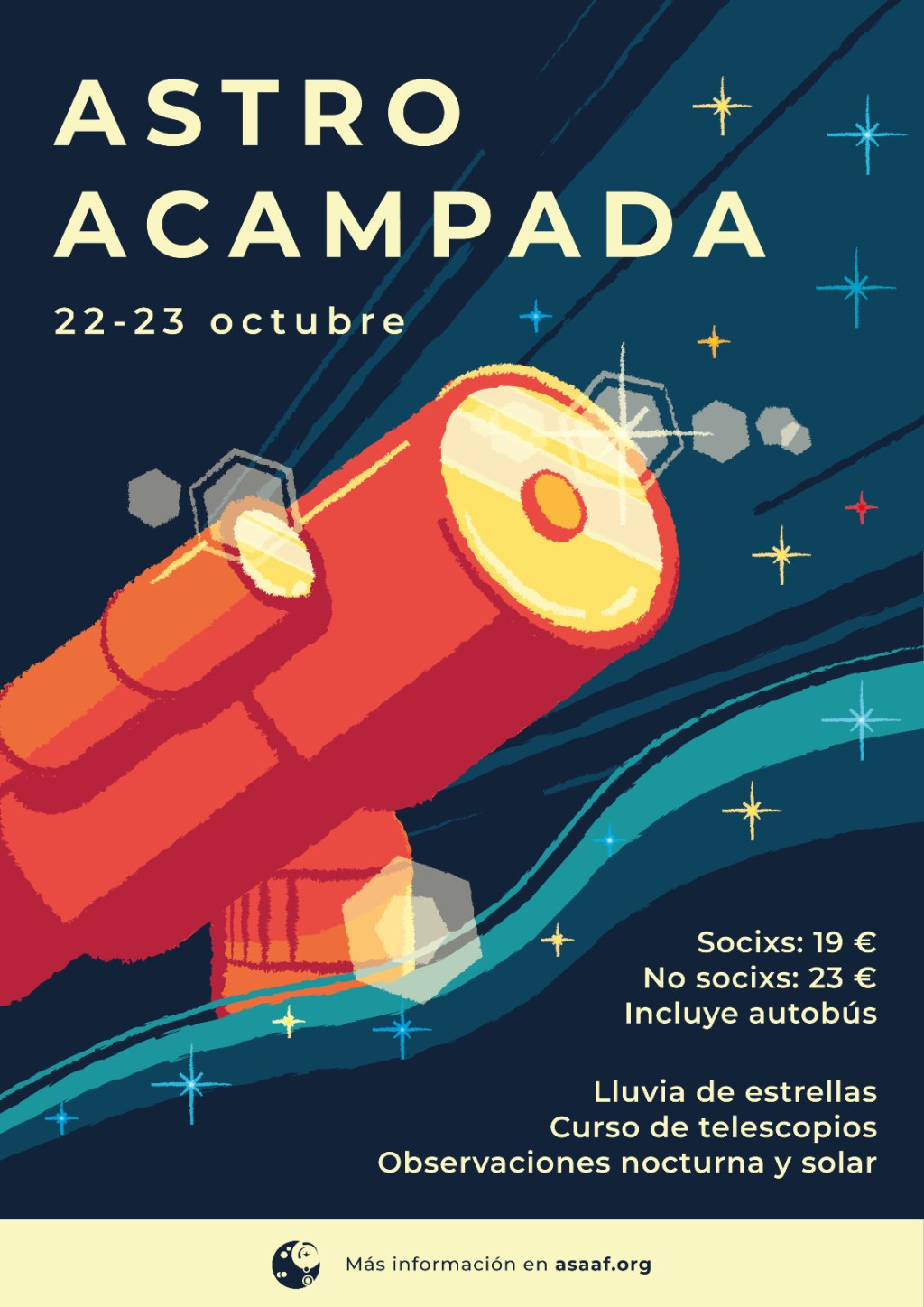 Astroacampada de Inicio de curso