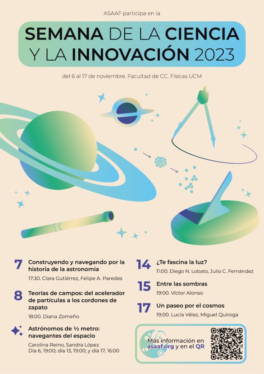 Semana de la Ciencia y la Innovación 2023 – ASAAF