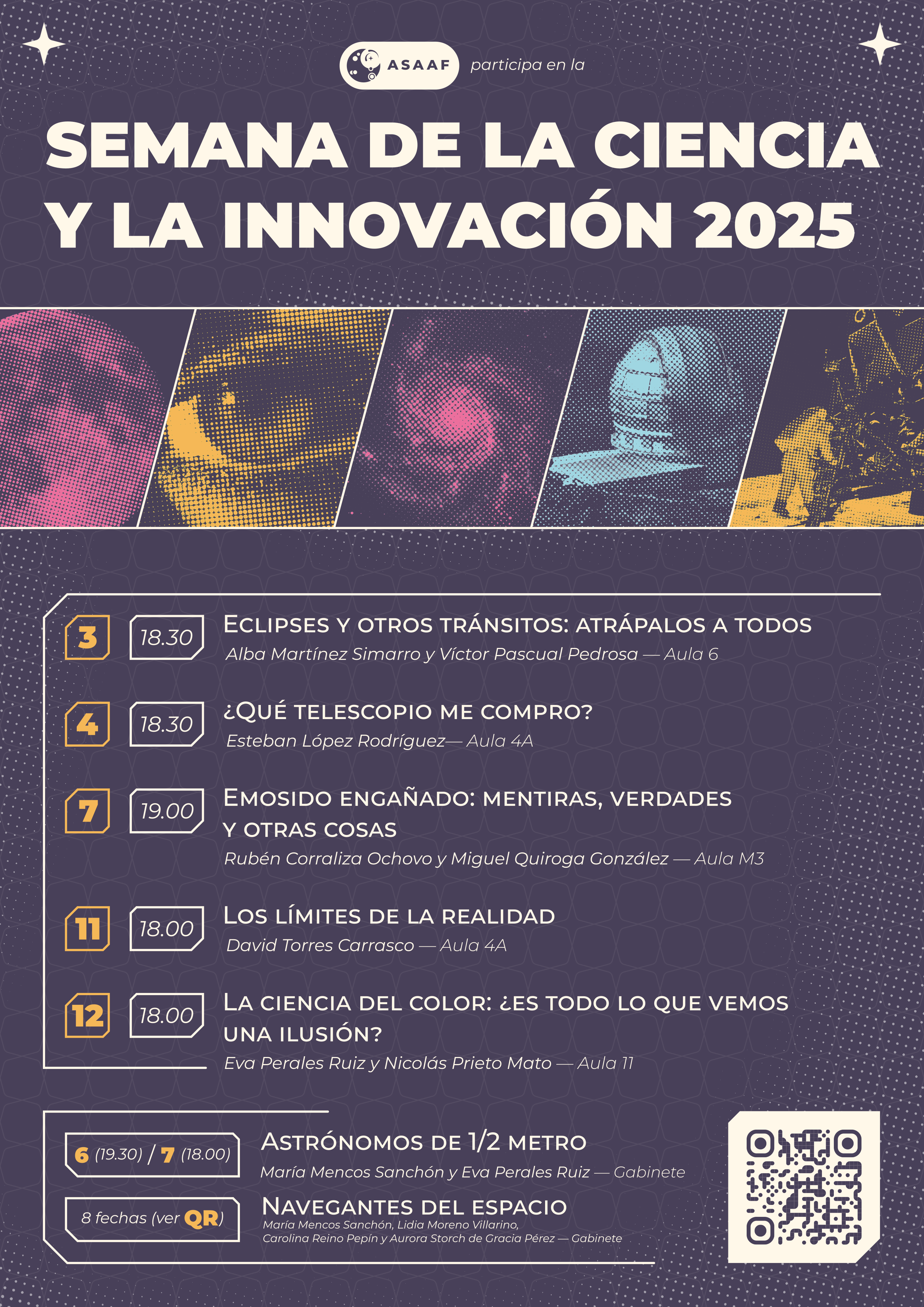 XXV Semana de la Ciencia y la Innovación – ASAAF